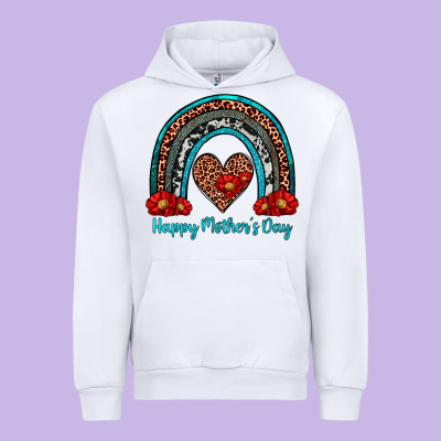 Happy Mother's Day Rainbow Urban Hoodie Designed By Artiststas