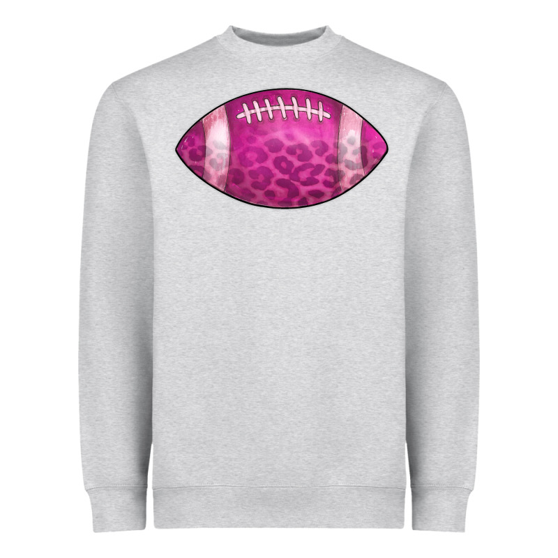 American Football Pink Heavyweight Sweatshirt by CowCowDesign | Teevron