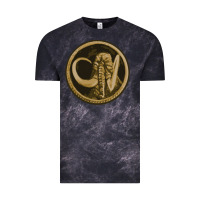 Cloud Black mammoth black king Vintage Tee - lanVoArt