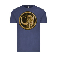 Vintage Denim mammoth black king Vintage Tee - lanVoArt