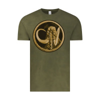 Vintage Olive mammoth black king Vintage Tee - lanVoArt
