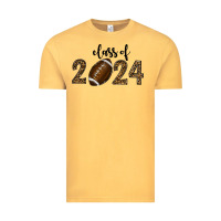 Vintage Mustard class of 2024 american football Vintage Tee - RanaPortraitStore