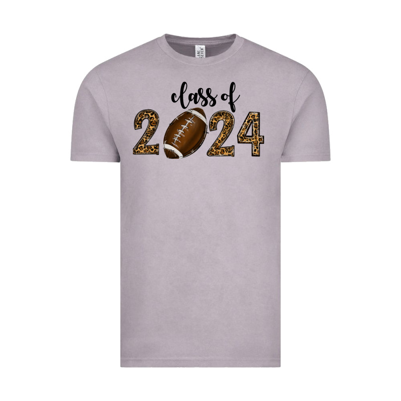 Class Of 2024 American Football Vintage Tee by RanaPortraitStore | Teevron