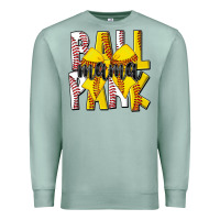 Seafoam ball park mama Premium Sweatshirt - CowhideDigitalArt