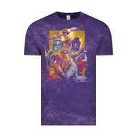 Cloud Purple rip jason david frank ranger Vintage Tee - lanVoArt