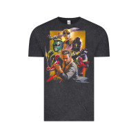 Vintage Black rip jason david frank ranger Vintage Tee - lanVoArt
