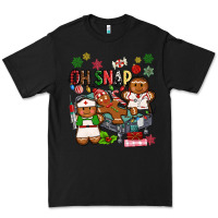 Black oh snap christmas Premium Tee - MaliasSmallBusiness
