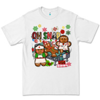 White oh snap christmas Premium Tee - MaliasSmallBusiness