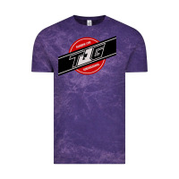 Cloud Purple toqger vintage rainbow line Vintage Tee - lanVoArt
