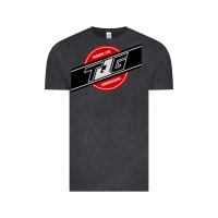 Vintage Black toqger vintage rainbow line Vintage Tee - lanVoArt