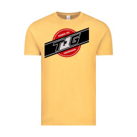 Vintage Mustard toqger vintage rainbow line Vintage Tee - lanVoArt