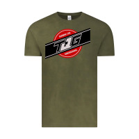 Vintage Olive toqger vintage rainbow line Vintage Tee - lanVoArt