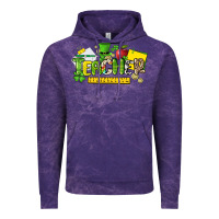 Cloud Purple teacher st. patricks day Vintage Hoodie - NancyCooperArtShop