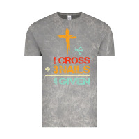 Cloud Rock Vintage 1 Cross 3 Nails Forgiven Christian Easter Gift Vintage Tee - lanVoArt