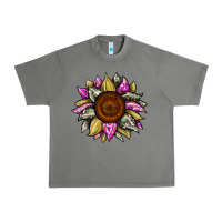 Tornado sunflower camouflage Urban Heavy Tee - JahusDesignShop