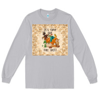 Moon Dust it's time for fall shit Long Sleeve Tee - TumblerDesignByShophia