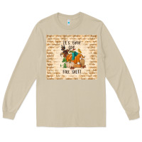 Mushroom it's time for fall shit Long Sleeve Tee - TumblerDesignByShophia