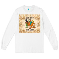 White it's time for fall shit Long Sleeve Tee - TumblerDesignByShophia