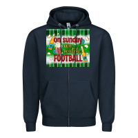 Navy on sunday we watch football tumbler Zipper Hoodie - BundleAndBundleShop