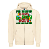 Sandshell on sunday we watch football tumbler Zipper Hoodie - BundleAndBundleShop