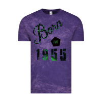 Cloud Purple Born In 1955 Vintage Tee - Bettercallsaul