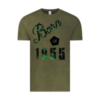 Vintage Olive Born In 1955 Vintage Tee - Bettercallsaul