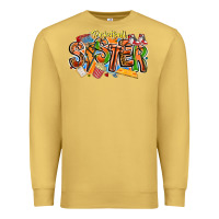 Antique Gold basketball sister Premium Sweatshirt - CowhideDigitalArt