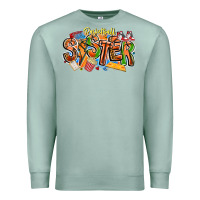 Seafoam basketball sister Premium Sweatshirt - CowhideDigitalArt