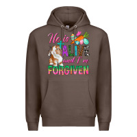 Coffee He Is Alive And I'm Forgiven Premium Hoodie - BundleAndBundleShop