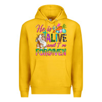 Lemon He Is Alive And I'm Forgiven Premium Hoodie - BundleAndBundleShop