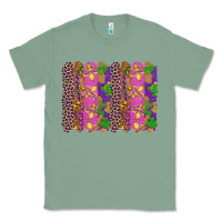 Sage mardi gras brushstrokes Classic Tee - RanaPortraitStore