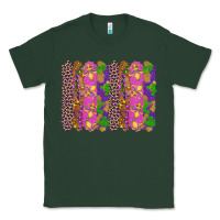 Sports Green mardi gras brushstrokes Classic Tee - RanaPortraitStore
