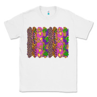 White mardi gras brushstrokes Classic Tee - RanaPortraitStore