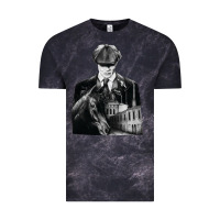 Cloud Black gift idea drama blinders drama peaky funny graphic gifts Vintage Tee - lanVoArt