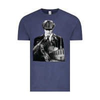 Vintage Denim gift idea drama blinders drama peaky funny graphic gifts Vintage Tee - lanVoArt