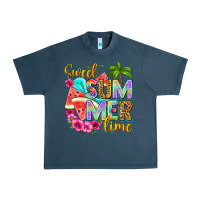 Midnight Navy sweet summer time Urban Heavy Tee - NancyCooperArtShop