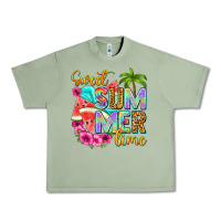 Oil Green sweet summer time Urban Heavy Tee - NancyCooperArtShop
