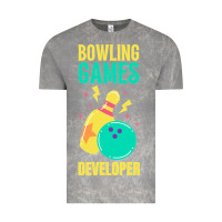 Cloud Rock Bowling Games Developer Vintage Tee - lanVoArt
