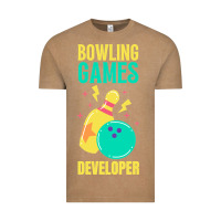 Vintage Coffee Bowling Games Developer Vintage Tee - lanVoArt