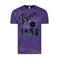 Cloud Purple Born In 1956 Vintage Tee - Bettercallsaul