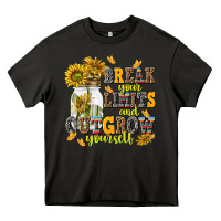 Asphalt break your limits and outgrow yourself Heavy Core Tee - NancyCooperArtShop