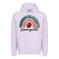 Lilac kindergarten rainbow Premium Hoodie - RanaPortraitStore
