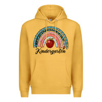 Mustard kindergarten rainbow Premium Hoodie - RanaPortraitStore