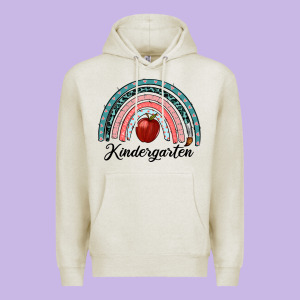 Kindergarten Rainbow Premium Hoodie Designed By Ranaportraitstore
