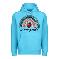 Ocean Blue kindergarten rainbow Premium Hoodie - RanaPortraitStore