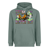 Sage I Dig Easter Day Heavyweight Hoodie - CowhideDigitalArt