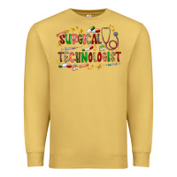 Antique Gold Surgical Technologist Premium Sweatshirt - CowhideDigitalArt