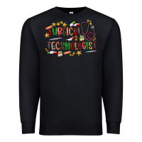 Black Surgical Technologist Premium Sweatshirt - CowhideDigitalArt