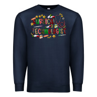 Navy Surgical Technologist Premium Sweatshirt - CowhideDigitalArt