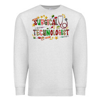 Oatmeal Heather Surgical Technologist Premium Sweatshirt - CowhideDigitalArt